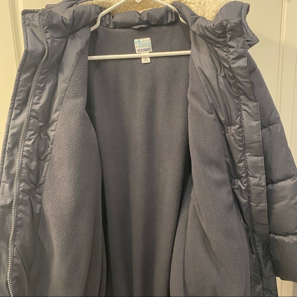 Old Navy Navy Puffer Jacket Navy Blue Girls Size XL - Picture 7 of 9